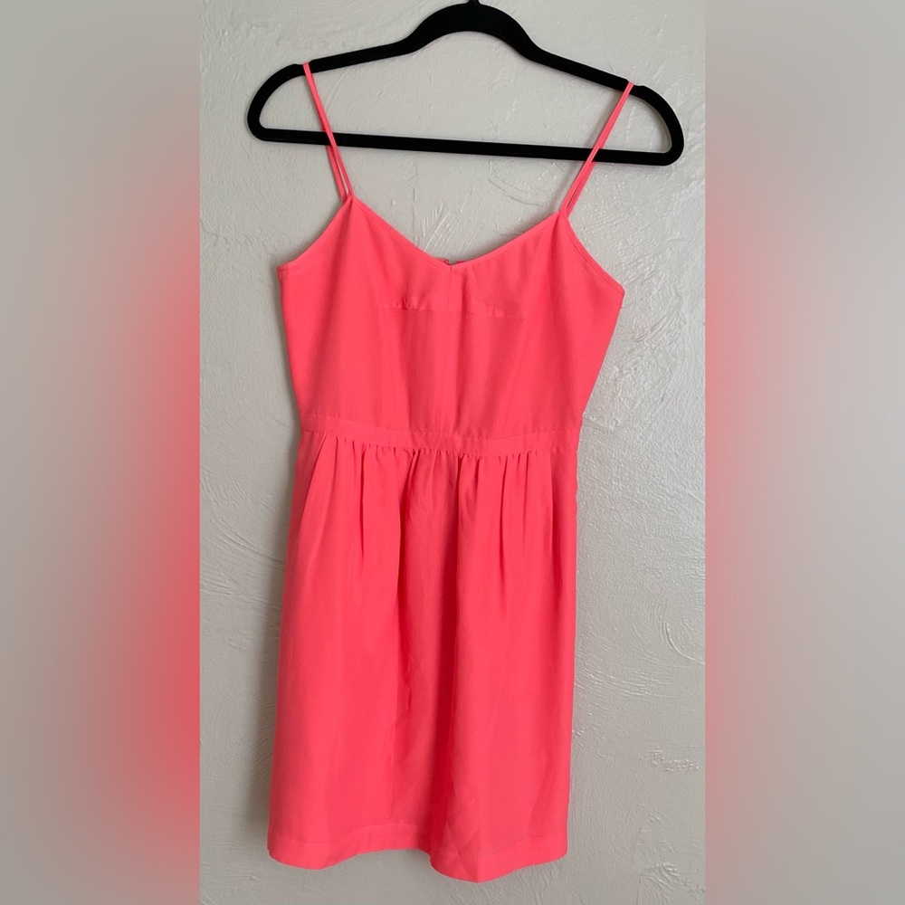 J. Crew Coral Sleeveless Dress